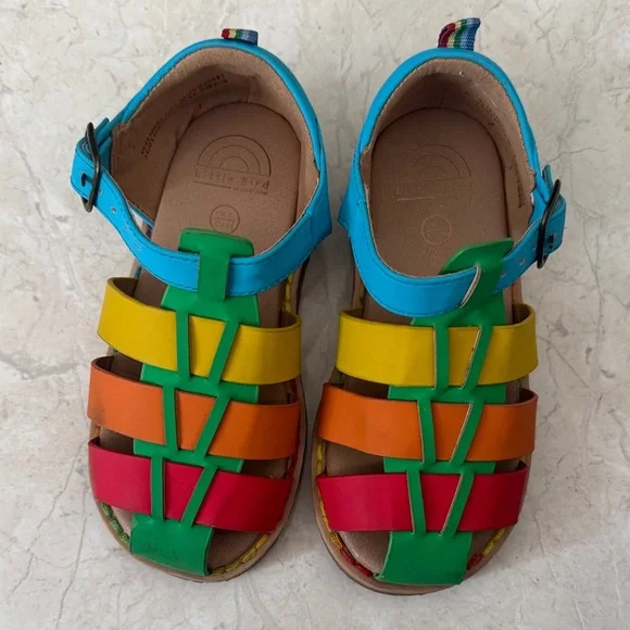 Little Bird Rainbow Kids Sandals - Picture 1 of 4